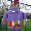 Knitting Pattern- Child's Tree Sweater, 2-10 years, Aran