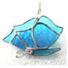 Butterfly Suncatcher Closed Wing Stained Glass Choice of Colour - Image 2