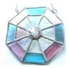 Octagon Crystal Suncatcher Stained Glass Abstract - Image 2