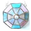 Octagon Crystal Suncatcher Stained Glass Abstract - Image 3