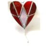 Diamond Heart Stained Glass Suncatcher - Image 4