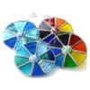 Jewel Wheel Stained Glass Suncatcher Colour Choice - Image 4