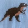 Knitting Pattern-Dinosaur Hoodie, T-Rex, 2-12 years, Aran - Image 2