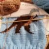 Knitting Pattern-Dinosaur Hoodie, T-Rex, 2-12 years, Aran - Image 5