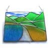 Tropical Beach Picture Stained Glass Landscape - Image 2