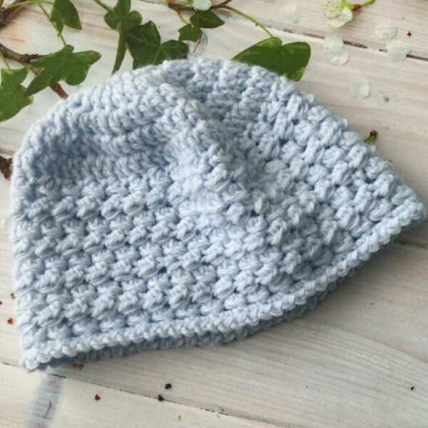 Crochet newborn baby hat