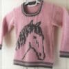 Knitting Pattern-Horse Sweater, 2-7 years, DK - Image 2