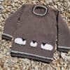 Knitting Pattern-Sheep Sweater 2-7 years, DK - Image 2