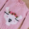 Knitting Pattern-Llama Sweater, 4-12 years, Chunky - Image 2