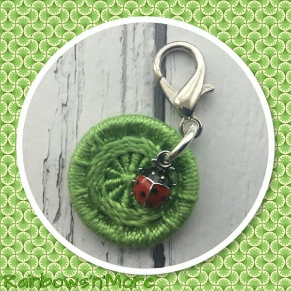 Dorset Button and Ladybird Charm