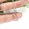 Sterling silver cute rabbit necklace