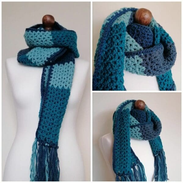 crocheted-scarf-blues-handmade