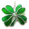 Lucky 4 Leaf Clover Stained Glass Suncatcher Good Luck - Image 3