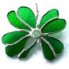 Lucky 4 Leaf Clover Stained Glass Suncatcher Good Luck - Image 4