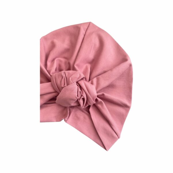 Dusky Pink Handmade Cancer Head Scarf Turban
