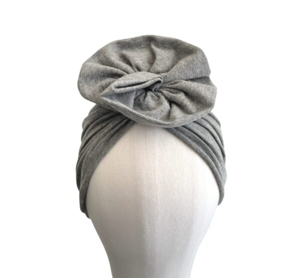 Charcoal Alopecia Turban Hat for Women UK