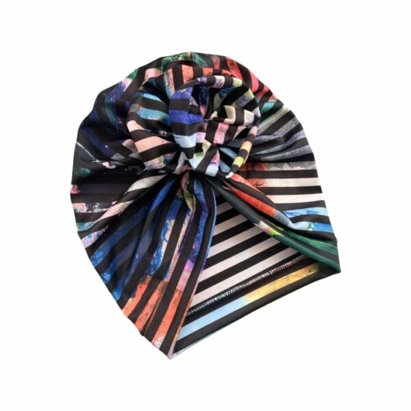 Colourful Stretchy Rosette Fashion Turban Headpiece