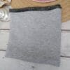 Dog Snood grey, small to medium feeding snood
