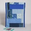 Blue patchwork tablet case for iPad, Samsung Galaxy Tab 8.9 or e-reader - Image 6