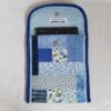Blue patchwork tablet case for iPad, Samsung Galaxy Tab 8.9 or e-reader - Image 5