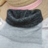 Dog Snood grey, small to medium feeding snood - Image 3
