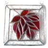 Maple Leaf Stained Glass Suncatcher Picture Autumn - Image 5
