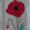 Ecofriendly tote bag featuring appliqued poppies - Image 6