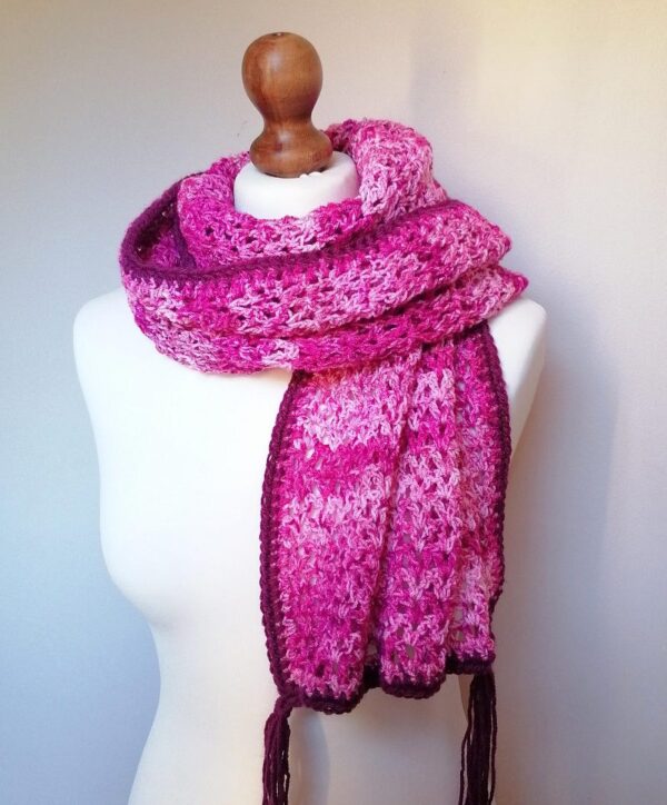 handmade-scarf-pink-purple