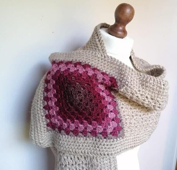 large-granny-square-wrap