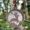 Reindeer Christmas Decoration / Bauble - Image 2