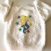 Baby cardigan to fit 6-12mths with mermaid embroidery - Image 3