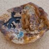 Brown ring dish with gecko, Pottery jewellery catcher, Ceramic ring holder, Primitive art dish - Image 4