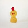 Crochet chicken egg cosy and egg cup Easter gift set. - Image 9