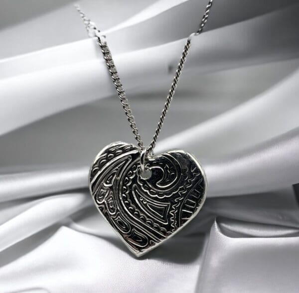 Valentines Silver Heart