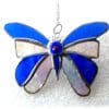 Birthstone Butterfly Stained Glass Suncatcher Choice of Colour - Image 7