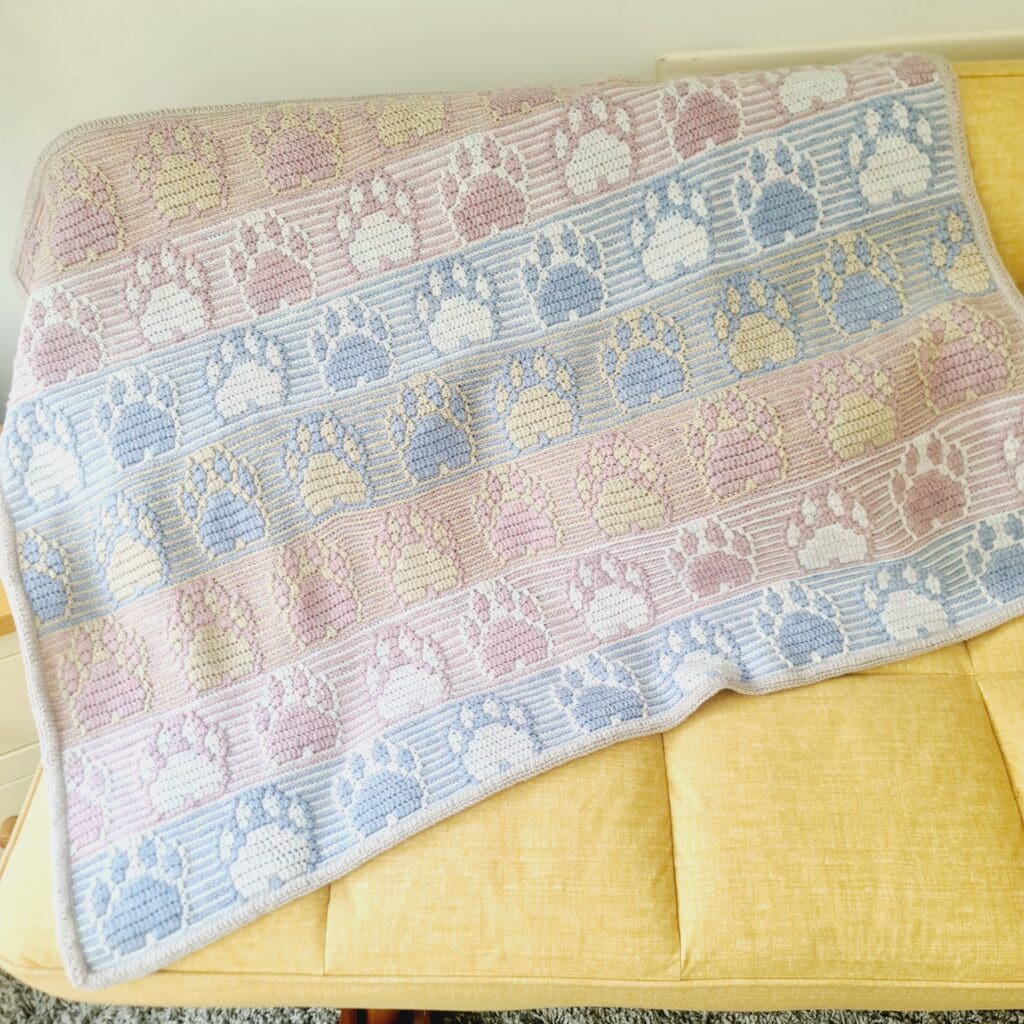 Black Paw Blanket main image 1