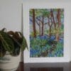 Giclee print of woodland textile art picture - Image 5