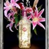 Bombay Bramble Gin Clear Bottle Light (70cl with 100 micro LED warm white lights and original bottle cap)