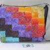 Large rainbow patchwork bag, made to order - Image 2