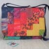 Large rainbow patchwork bag, made to order - Image 6
