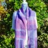 Winter Berries Woven Scarf - soft, lightweight, warm. - Image 6