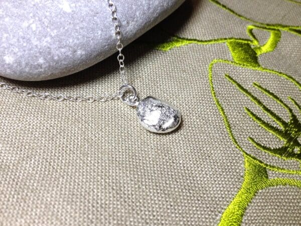 Sterling Silver Nugget Pendant