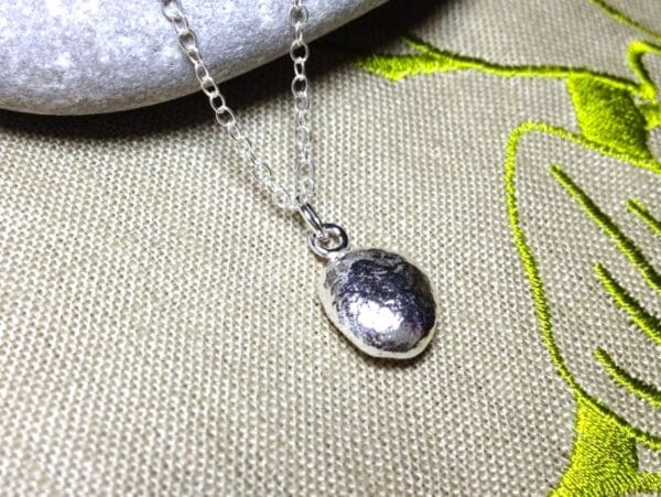 Sterling Silver Nugget Pendant - Image 4