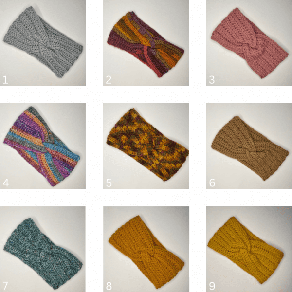 Crocheted Twist Earwarmer - Image 2