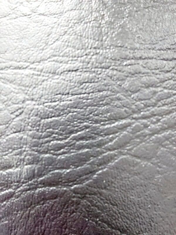 Black Faux Leather material for crafting projects - Image 6