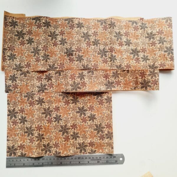 Cork Fabric Pieces for Craft Projects - Image 2