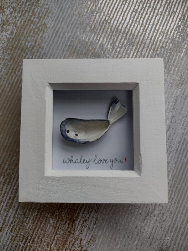 'Whaley Love You' mussel shell picture