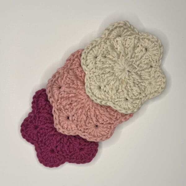 Crochet Cotton Face Scrubies