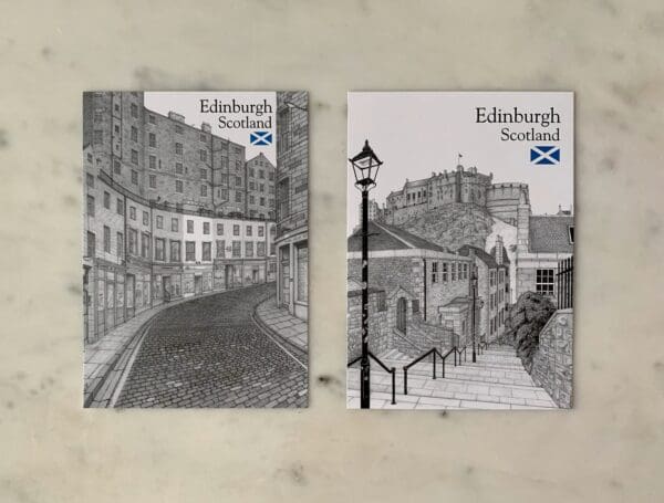 Vennel and Victoria Street, Edinburgh cards