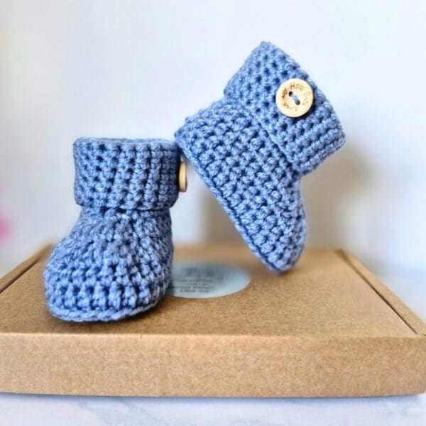 Baby Hat and Booties Set - Sizes Newborn to 6 Months - Image 7